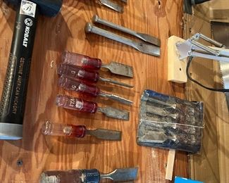 WOOD CHISEL SETS