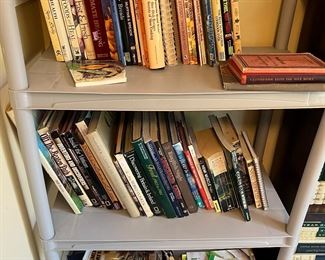 BOOKS including cookbooks and michigan books