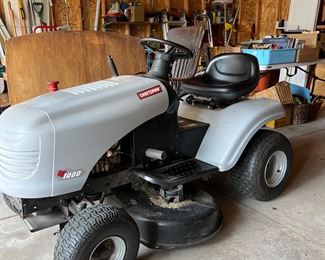Craftsman LT1000 Riding Lawnmower
