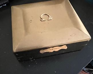 Omega watch and case sold separately