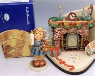Lot 014   4 Bid(s)
Goebel Hummel 2 Part musical Christmas Wish & Box