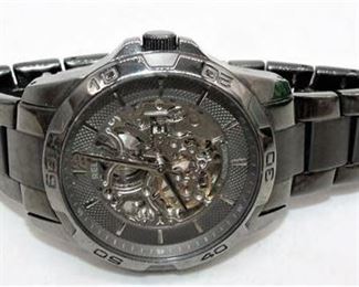 Lot 020   26 Bid(s)
Relic mens skeleton watch