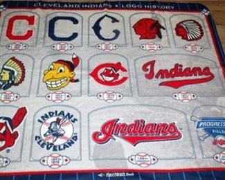 Lot 054   10 Bid(s)
Cleve Indians Wahoo blanket