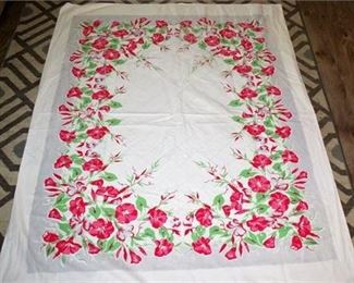 Lot 107   5 Bid(s)
MCM Red flowers tablecloth