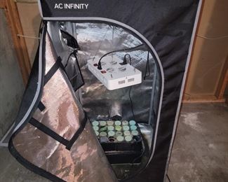AC Infinity 2' x 2' Grow Room. Light sold separately