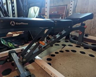 Keys Fitness adjustable workout bench