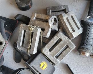 Various belt weights