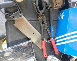 Saw and various tools