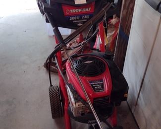 Troy Built Pressure Washer
Only used 2-3 times
