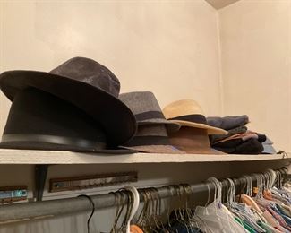 Great selection of men’s hats