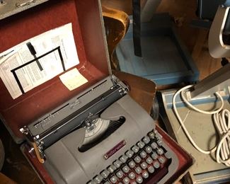 Vintage typewriters