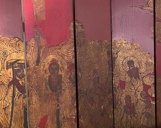 Approx 8’ Stunning Chinese Screen