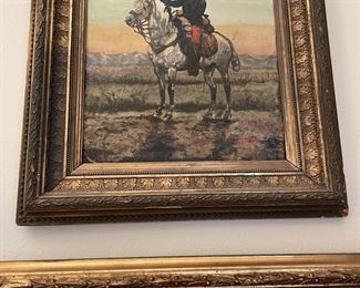 Antique oil painting