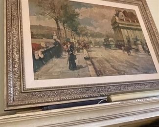 
Large Oil Painting by Rave