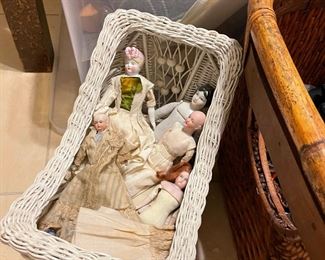 Bisque and China Dolls