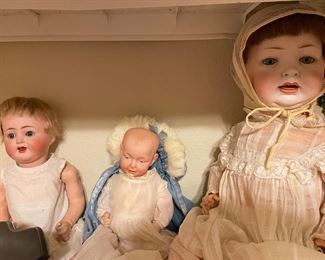 German Bisque Dolls