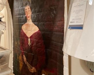 Large Oil Painting on rolled Canvas