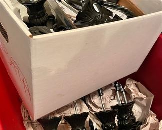 Black Glass Chandelier 