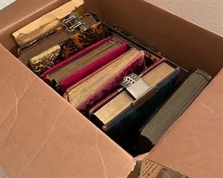 Collection of Victorian Photo Albums