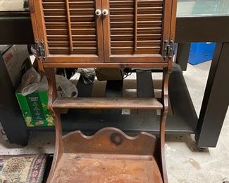 Rock Maple Hanging Telephone Cabinet