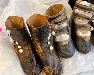 Victorian baby shoes