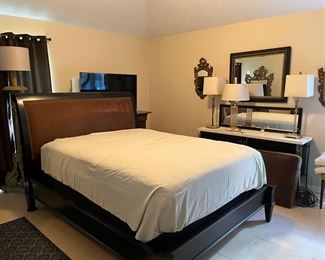 Queen Bed with high end mattress 