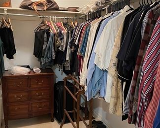 Mens clothes, some designer 