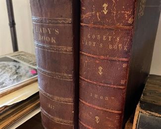 Lots of Antique Books, these are Goedys from the 1800s