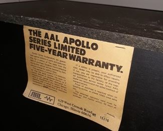 AAL pair of speakers
Apollo series Speakers