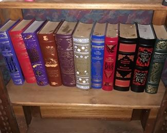 Leather bound series of 
The  Classic's 