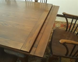Solid wood construction,  great for a dining room or a kitchen