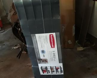 New Rubber Made 5 shelf unit