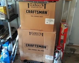 The same Craftsman tool chest set , new in the box