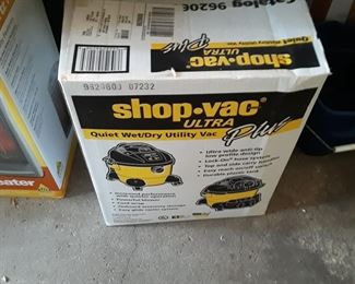 New in the box Shop Vac Ultra Plus