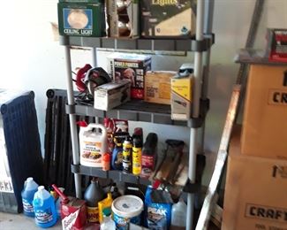 More tools,
Insecticides, 
Automotive  items
Yard lighting