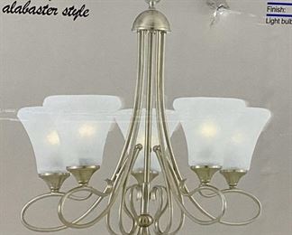 Thomas Lighting Burnished Bronze Chandelier 
