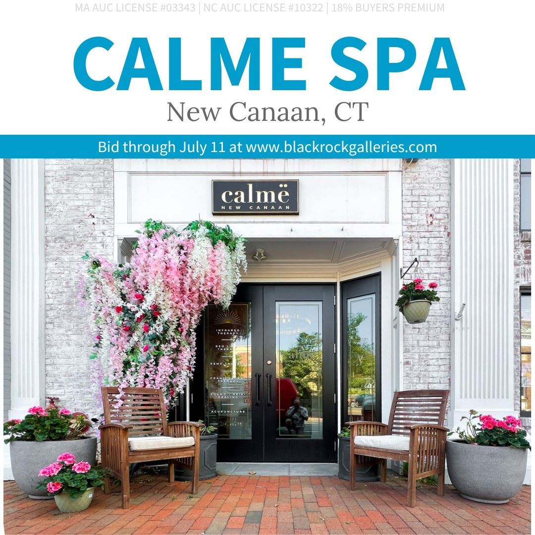CALME SPA, NEW CANAAN, CT in New Canaan, CT starts on 7/5/2023