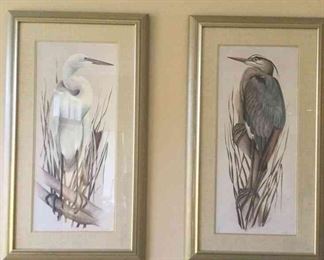 2 Limited Edition Art Pieces Signed by Artist Art LaMay.