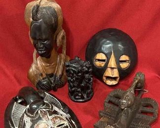 African Tribal Wood Carving Collection