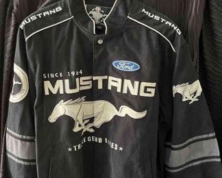 Authentic Ford Mustang Racing Mens Cotton Jacket