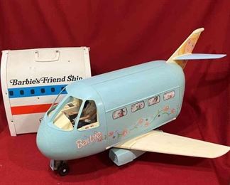 Barbie Airplane And Friend Ship