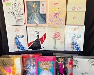 Collection Of Designer Barbies