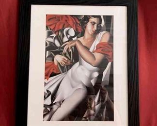 Ira P. Portrait Print By Tamara De Lempicka
