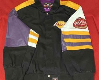 Jeff Hamilton Vintage Los Angeles Lakers NBA Jacket XXL