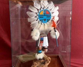 Natuve American Doll Art Hopi Sun Face