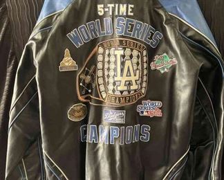 Vintage Dodgers 5 Time World Series 1981 Jacket
