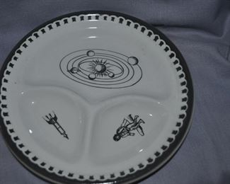 Very rare restaurant ware child's plate 