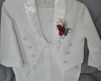 Beyond cute child's tux coat 