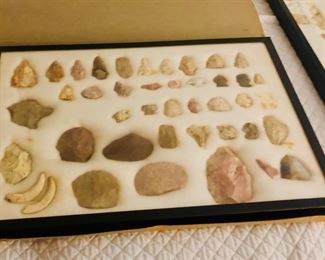 Arrowheads and Others from dig at Millhaven Plantation in Georgia