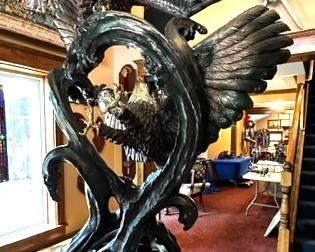 Back side of Eagle Duet statueCall 612-462-2293 or email abernstein@willmatthill.com
For immediate sale.
